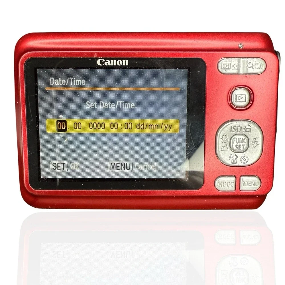 Canon PowerShot A480 Compact Digital Camera 10MP 3.3x Optical Zoom & Accessories